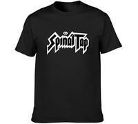 YSAWX Spinal Tap Heavy Metal Band Logo Unisex 100% Cotton Short-Sleeve T-Shirts Black
