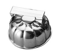 YSBRYD 1 PCS Boat-Shaped Egg-Wrapped Rice Mold Rice Japanese-Style Silver Stainless Steel Pumpkin Model