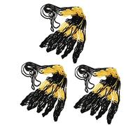 YSBRYD 15PCS Nylon Net Bag Ball Carrier for 1 Volleyball Basketball Football