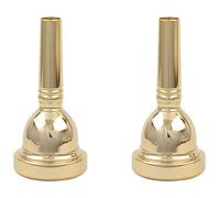 YSBRYD 2X Trombone Copper Mouthpiece Mouth Piece 6.5AL Gold