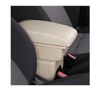 YSBVBLRMRV Car Armrest For Twingo For TWINGO 3 Car Armrest Box Internal USB Charging Accessorories Storage(B Style Beige 3usb)