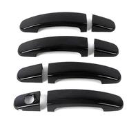 YSBVBLRMRV Car Outside Door Handle Cap for Escape for Kuga 2013-2018 Single Hole Door Handle Cover Decorative Anti-Scratch Protector(Bright Black)