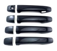 YSBVBLRMRV Car Outside Door Handle Cap for Subaru for Forester 2013-2018 Single Hole 1-Smart Door Handle Decoration Bowl Body Anti-Scratch Upgrade Kit Protector(Bright Black)