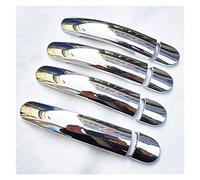 YSBVBLRMRV Car Outside Door Handle Cap for VW Polo MK5 6r 6c 2011-2017 Chrome Car Door Handle Cover Trim Styling Russian Version Accessories(I1)