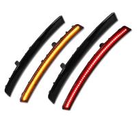 YSBVBLRMRV Indicator Lights For Corvette C7 For STINGRAY 2014-2019 Amber Front Marker Rear Driving Turn Signal Light Side Mirror Indicator(4pcs Front Rear)