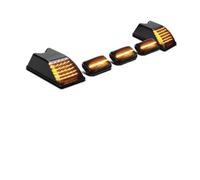 YSBVBLRMRV Indicator Lights For Hummer H2 SUV/SUT 2003-2009 Cab Roof Marker Light Side Turn Signal Lights Door Panel Tail Brake & Rear Fog Lamps(5pc Front Amber)