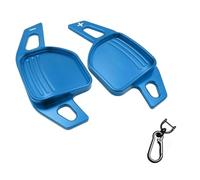 Ysbxitu Car Steering Wheel Paddle Shift Extension Fits Audi Steering Wheel Shift Paddle Fits Audi A1 A7 A3 A4 A5 A6 A8 S4 S5 S6 S8 RS4 RS5 2012-2016 Shift Paddle Extension Gift Idea (Blue