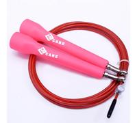 YSCARE Adjustable Speed Jump Rope For Men, Women & Children 360° Swivel Ball Bearing Blazing Fast Fitness Skipping Rope Perfect for Boxing, MMA, Endurance Strength Training & Double Unders (PInk)