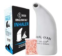 YSCARE Manual Himalayan Salt Inhaler Pipe Ceramic Filled with 100% Pure Himalayan Salt with Hygienic Health with 100 Gram Salt Free (1)