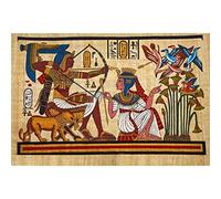 YSCOLOR 5D Kits Round Full Drill Egyptian Hunting Diamond Painting DIY Diamond Embroidery Round Drill 30x40cm/11.8x15.8inch