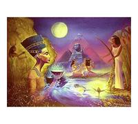 YSCOLOR Diamond Painting Kits for Adults Retro Egypt 5D DIY by Numbers Full Drill Diamond Art Embroidery Mosaic 30x40cm/11.8x15.8inch