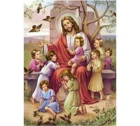 YSCOLOR DIY Diamond Painting Jesus Christ Birth Christmas Religious Diamond Mosaic Craft 11.8X15.8 in/30X40cm