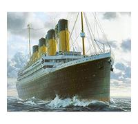 YSCOLOR Full Round Drill 5D DIY Diamond Painting Titanic Ship Embroidery Home Decor Gift 30x40cm/11.8x15.8inch