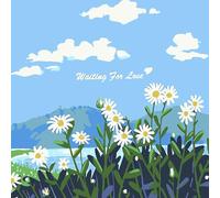 YSCOLOR Kids Paint by Numbers Kits Daisies and Waiting for Love DIY Art Set with Canvas Brushes and Paints Fun Nature Art Including Inner Frame 20x20 cm