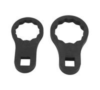 Yscryptoline 2Pcs Ball Joint Wrench Steel 32mm 38mm, Dual Hex Wrench Set for Upper Lower Ball Joint Nut, High Hardness Spanner Replacement for Benz C400 C450 C43 CLS53 GLC43