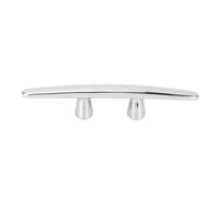 Yscryptoline 8in Boat Tie Down Cleat, 316 Stainless Steel Dock Cleat with High Polished Finish, 6mm Threaded Mooring Cleat for Yacht Speed Boat Cargo Ship and Kayak