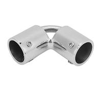 Yscryptoline 90° Boat Pipe Connector 22mm, Stainless Steel Marine Hand Rail Fitting, 2 - Port 90 Degree Elbow for Yachts and Boats, Heavy - Duty 316 Grade with Mirror Polish