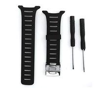 Yscryptoline Soft Rubber Watchband with Screwdriver, Replacement Watch Strap for T1 T1C T3 T3C T3D T4C T4D, Pin Buckle Sports Style Band with 2 Tools for Watch Repair