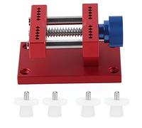 Yscryptoline Watch Case Holder, Watch Repairing Tool for Secure Battery Changing and Case Opening, Aluminum Watch Holder Tool with Non - Slip Base for Watchmakers and DIY Enthusiasts