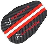 YSDCIKM 2 Pcs Car Side Mirror Rain Guard for Citroen C4 3 (III) I 2020-2025, Carbon Fiber Rear View Side Mirror Rain Eyebrow, Automotive Rain Eyebrow Accessories,A