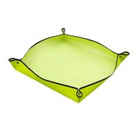 YSDINK Durable Waterproof Repotting Mat 75x75 CM, Portable Indoor/Outdoor Plant Potting Mat for Succulents and Houseplants, Easy Clean Gardening Tarp (Fruit Green)