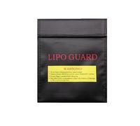 YSDINK Premium Fireproof Document Bag - Heat Resistant Pouch,Safe Storage for LiPo Battery,Jewelry,Money,Documents,Waterproof & Explosion Proof (Black, 180 * 230MM)