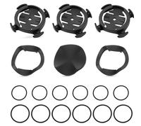 YSDMY 3 Set Bicycle Mount Stem,Out Front Bracket GPS Cycling Bicycle Computer Mount Quarter Turn Mount Compatible with GARMIN Edge 200/500/510/520/800/810/1000,iGPSPORT iGS50 iGS618,ect