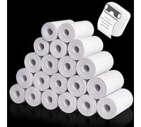 YSDMY Mini Printer Paper 20 Rolls Thermal Paper for Children 57 x 25 mm Thermal Printer Paper，Refill Print Paper Till Roll（Non-Stick）