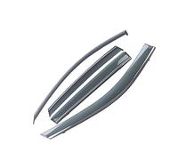 YSDSLS Frame Components Car Styling Side Window Visor Rain Eyebrow Trim Guards Windscreens Deflectors For Lexus LX 570 J200 2008-2021