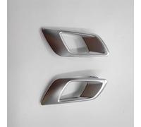 YSDSLS Interior Upgrade Car Interior Door Handles Left And Right Installation Car Interior Handles For Ford For Ranger For Everest 2015-2021(Left+right silver)
