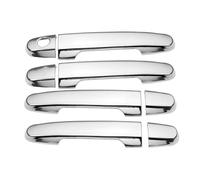 YSDSLS Perfect Fit Original Car Contour Car Exterior Door Handle Cover ABS Chrome Protector Sticker for Corolla for Axio for Altis 2008 2009-2013(1 Keyhole)