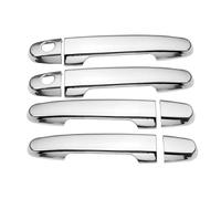 YSDSLS Perfect Fit Original Car Contour Car Exterior Door Handle Cover ABS Chrome Protector Sticker for Corolla for Axio for Altis 2008 2009-2013(2 Keyholes)