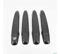 YSDSLS Perfect Fit Original Car Contour Car Exterior Door Handle Cover ABS Chrome Protector Sticker Accessories for Toyota for Highlander 2008-2013(Handle 0 Button)