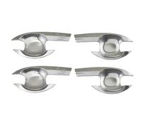 YSDSLS Sticker Car Door Handle Trim ABS Exterior Strip Cover Decorative for Isuzu D-max 2012-2019(Style 1)