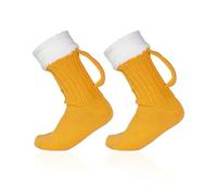 YSDYY 1 Pair Of Beer Mug Socks, Fun Beer Mug Socks, Non-Slip Slipper Socks, Autumn And Winter Knitted Warm Socks, Thickened Stockings, Creative Gift Socks