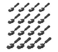 YSDYY 16 Pieces Of Black Zip, Multi-Functional Replacement Zip, Zip Repair Kit, Removable Replacement Zip, Tool-Free Repair Zip, Luggage Accessories