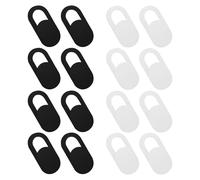 YSDYY 16 Pieces Of Camera Privacy Stickers, Camera Protective Cases, Camera Blocking Tools, Suitable For Mobile Phones And Computers Black