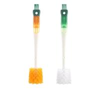YSDYY 2 Pieces 5-In-1 Water Cup Brush, Long Handle Cleaning Brush, Multifunctional Cleaning Brush, Kitchen Cleaning Brush, Durable Cleaning Tool