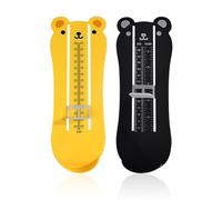 YSDYY 2 Pieces Children'S Shoe Size Measurement Tool, Creative Bear Children'S Protractor, Children'S Size Measurement Tool, Children'S Feet Size Measurement Instrument