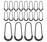 YSDYY 20 Pieces Of Black Drawstring, Nylon Drawstring, Clothes Parts Replacement, Suitable For Clothing, Backpacks, Suitcases