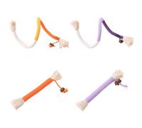 YSDYY 4 Pieces Of Pet Chewing Ropes, Cat Toys, Pet Indoor Toys, Pet Interactive Toys, Pet Supplies