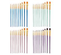 YSDYY 40 Pieces Of Brushes, Painting Tools, Multi -Function Brushes, Nylon Brushes, Watercolor Brushes, Oil Painting Brushes