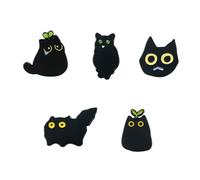 YSDYY 5 Cat Brooches, Creative Metal Brooches, Fun Brooches, Simple Design Brooches, Decorative Brooches, Gift Brooches
