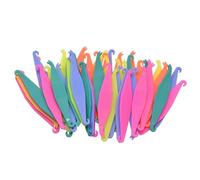 YSDYY 50 Pieces Of Rubber Band Pull Hooks, Dental Supplies, Orthodontic Materials, Plastic Hooks, Elastic Rope Removal Tools