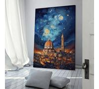YSEFGBV Dreaming in Florence Art Work for Home Walls for Home Walls Picture Canvas 12x18inch(30x45cm)