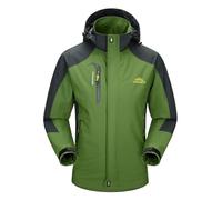 YSENTO Mens Lightweight Waterproof Jacket Windproof Outdoor Camping Hiking Mountain Coat with Hood