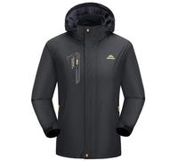 YSENTO Mens Lightweight Waterproof Jacket Windproof Outdoor Camping Hiking Mountain Coat with Hood