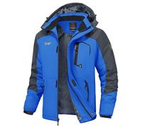 YSENTO Mens Waterproof Ski Winter Jacket Outdoor Warm Windproof Fleece Coats with Hood