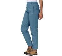 YSENTO Womens Waterproof Walking Fleece Lined Trousers Winter Thermal Softshell Ski Hiking Outdoor Trousers(Grey Blue,S)