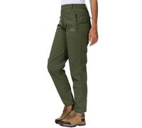 YSENTO Womens Waterproof Walking Fleece Lined Trousers Winter Thermal Softshell Ski Hiking Outdoor Trousers(Green,XXL)